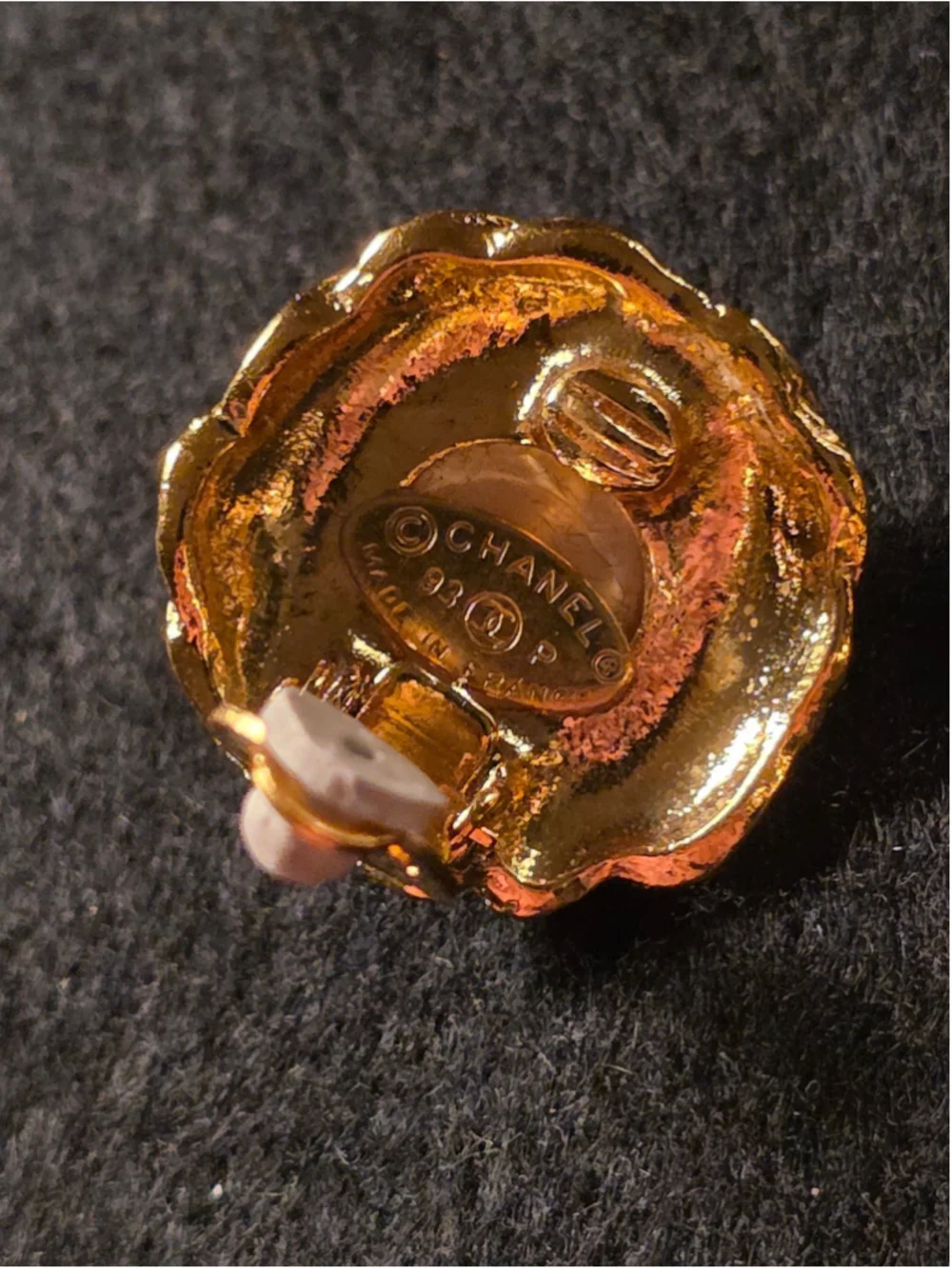 Chanel 1993 Rope Pearl Earrings - Picture 8 of 8